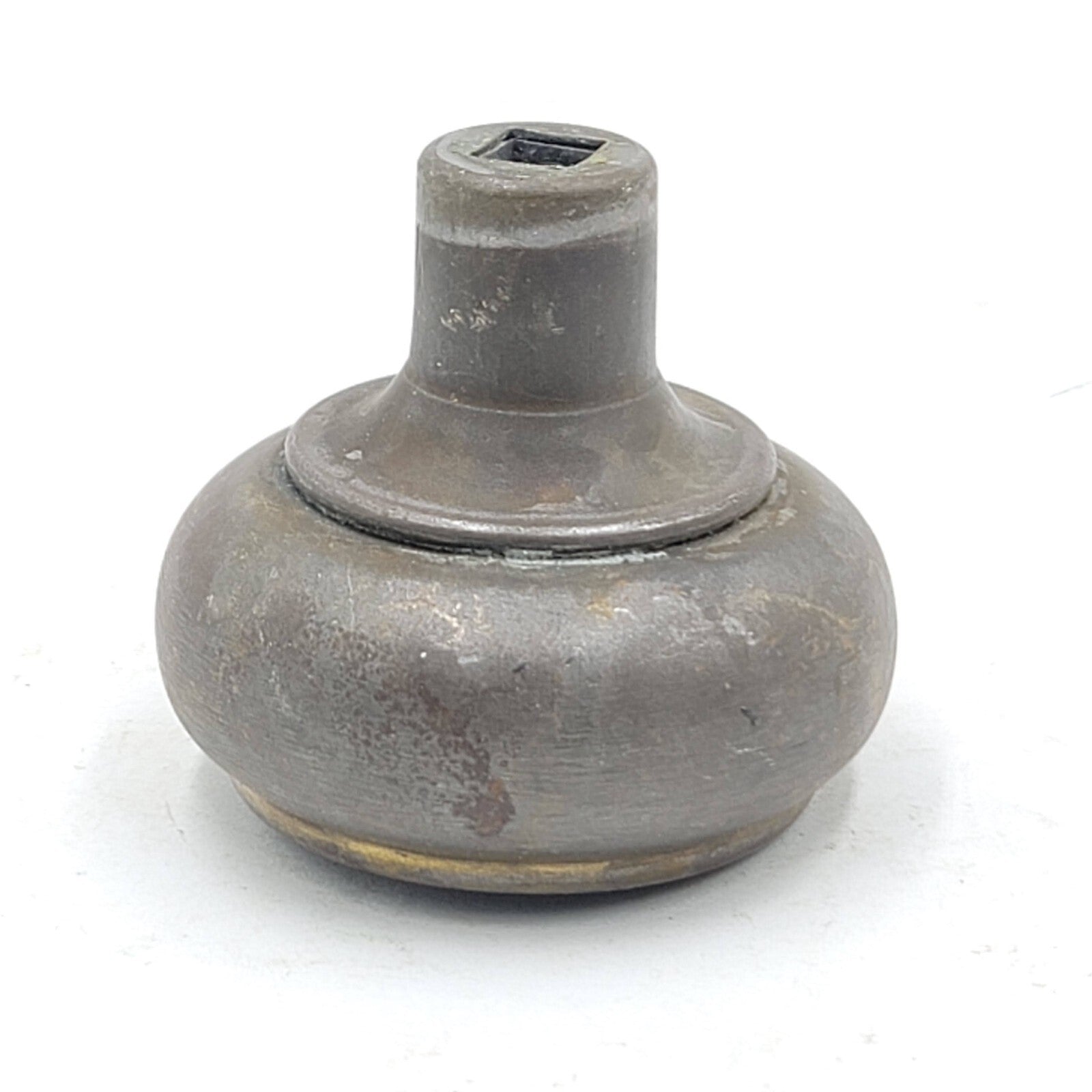 Vintage SINGLE Steel Doorknob Salvage Door Hardware 2.25"  47