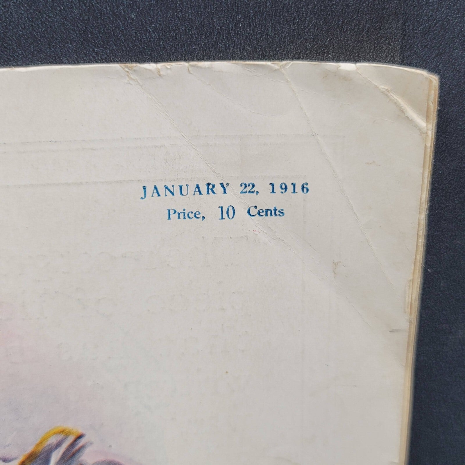 Antique Judge Humor MAGAZINE Good Night Nurse Kissing Jan 22 1916