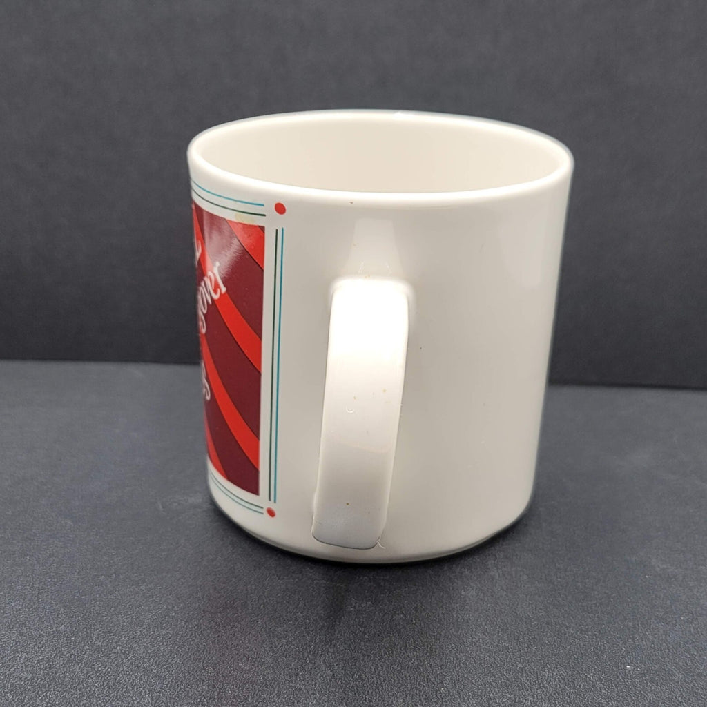 Vintage Christmas Papel Coffee Mug Slants Official Holiday Hangover Mug