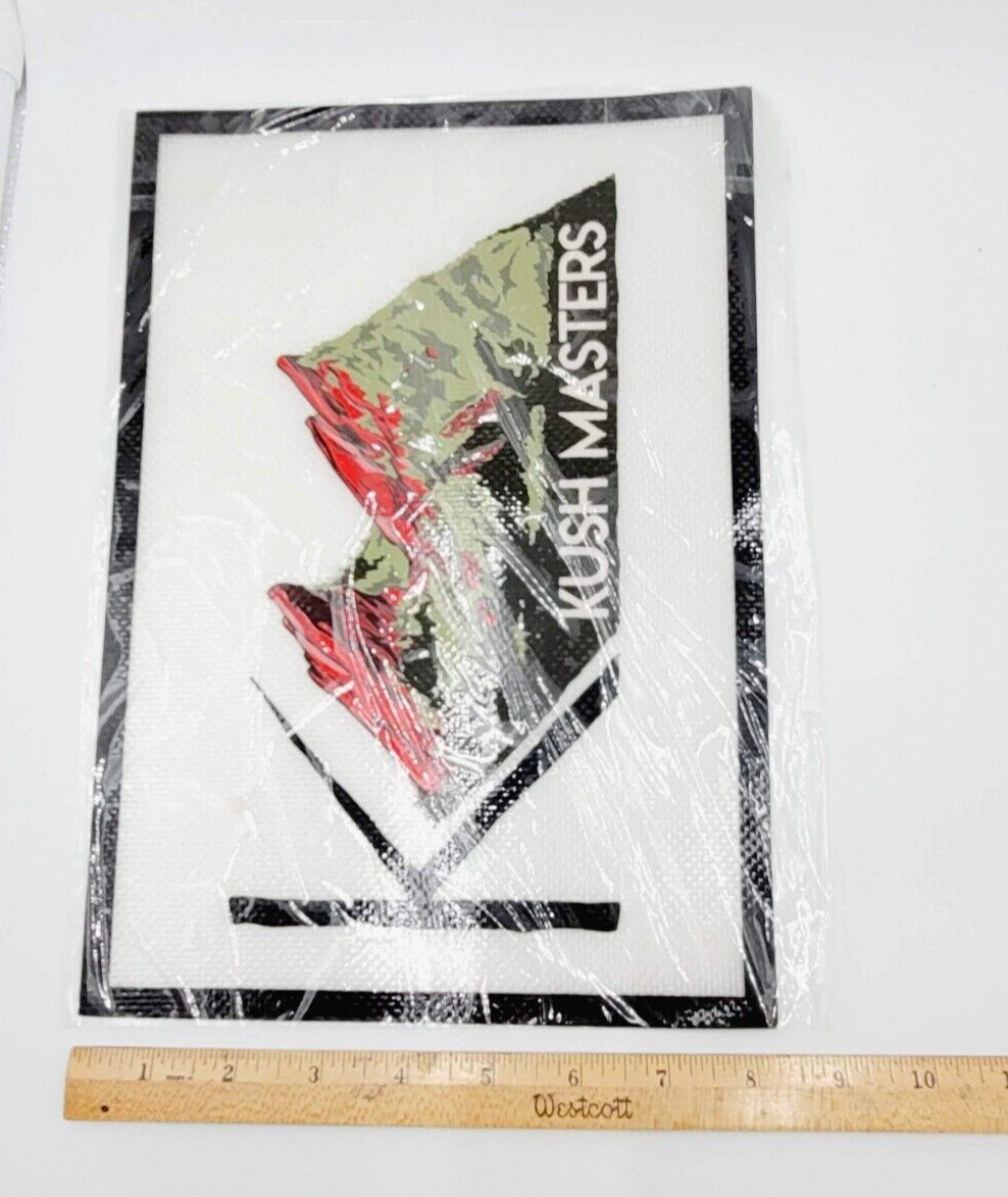 KUSH MASTERS Silicone Mat Sealed NEW Rare Collectible From Denver Colorado