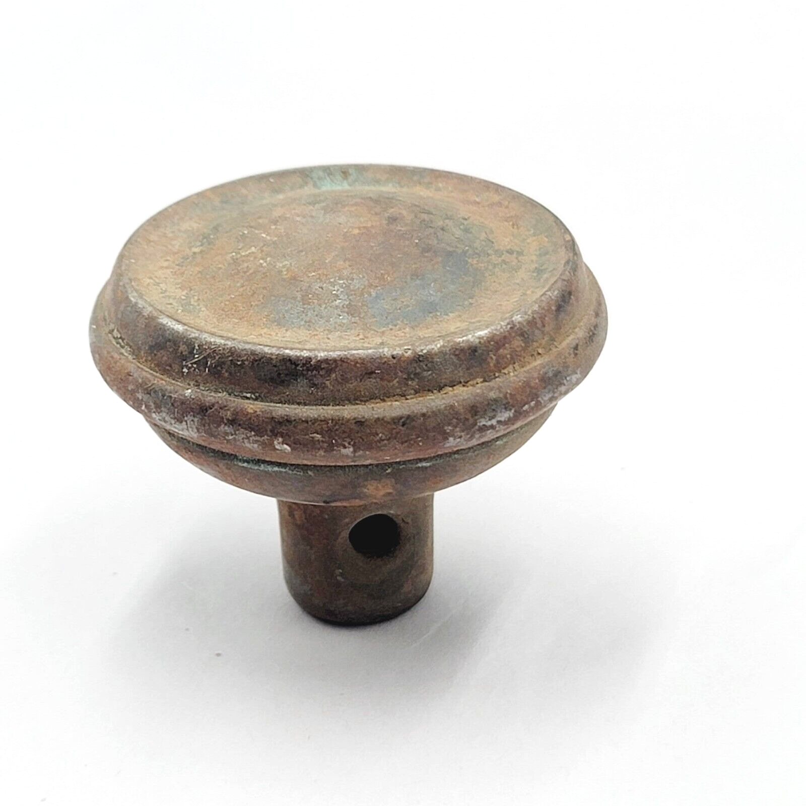 Vintage SINGLE Indented Stye Doorknob Salvage Door Hardware 2.25"