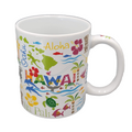 Island Heritage Coffee Mug Hawaiian Adventures Hawaii 2015 EUC