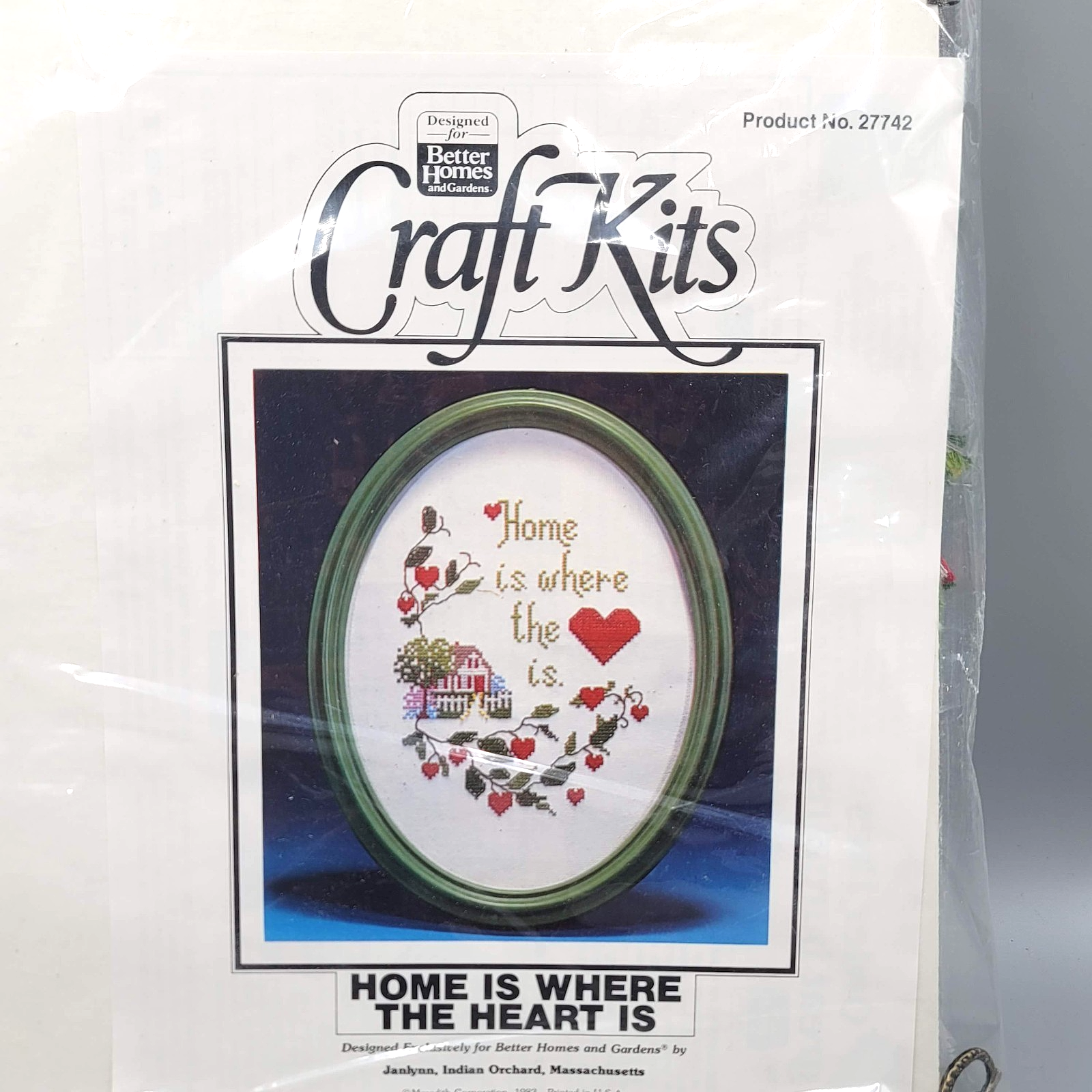 Better Homes & Garden HOME IS WHERE THE HEART IS Craft Kit #27870