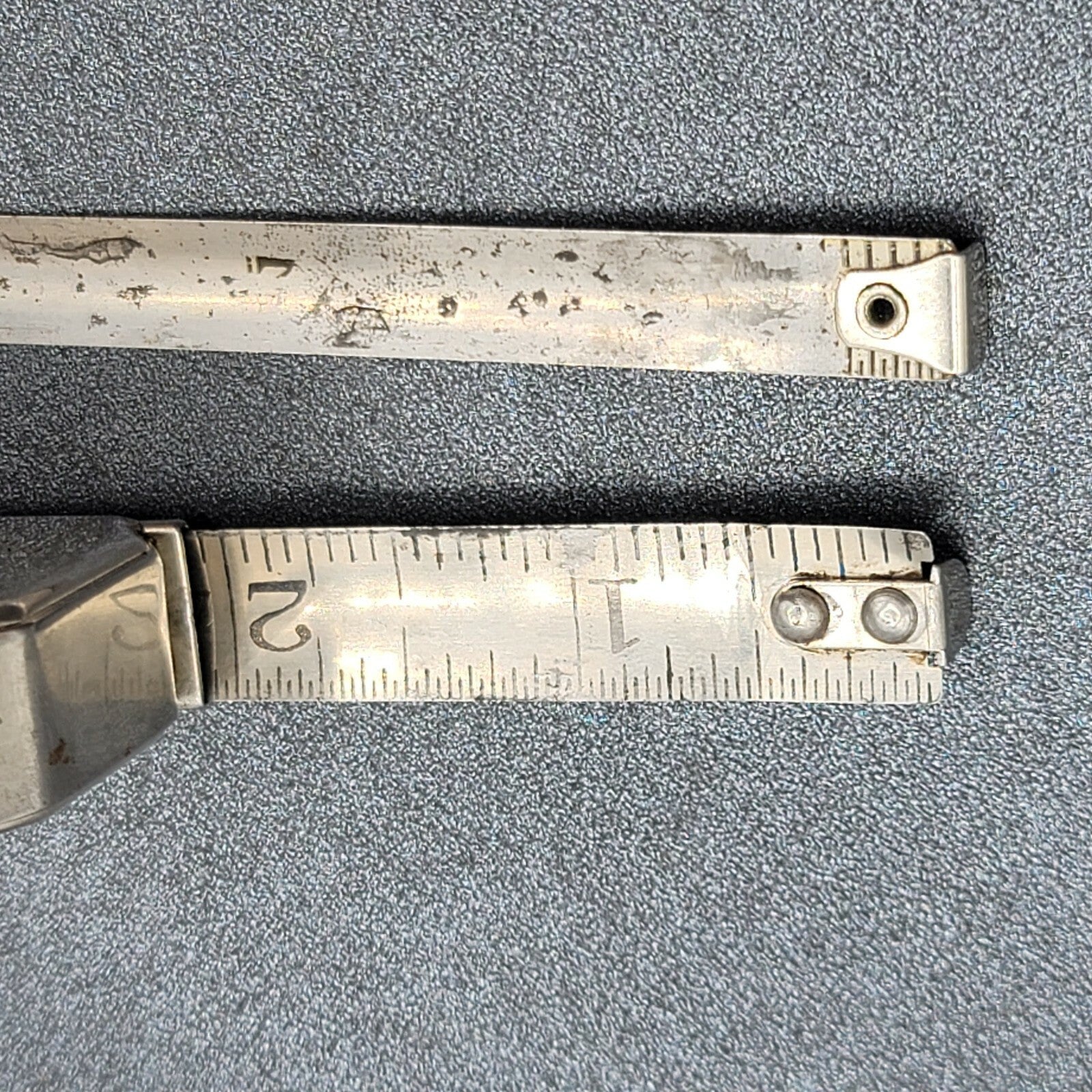 Lot of 2 Vintage Lufkin Rule Co No 926 Tape Measure LITTLE PAL 3'