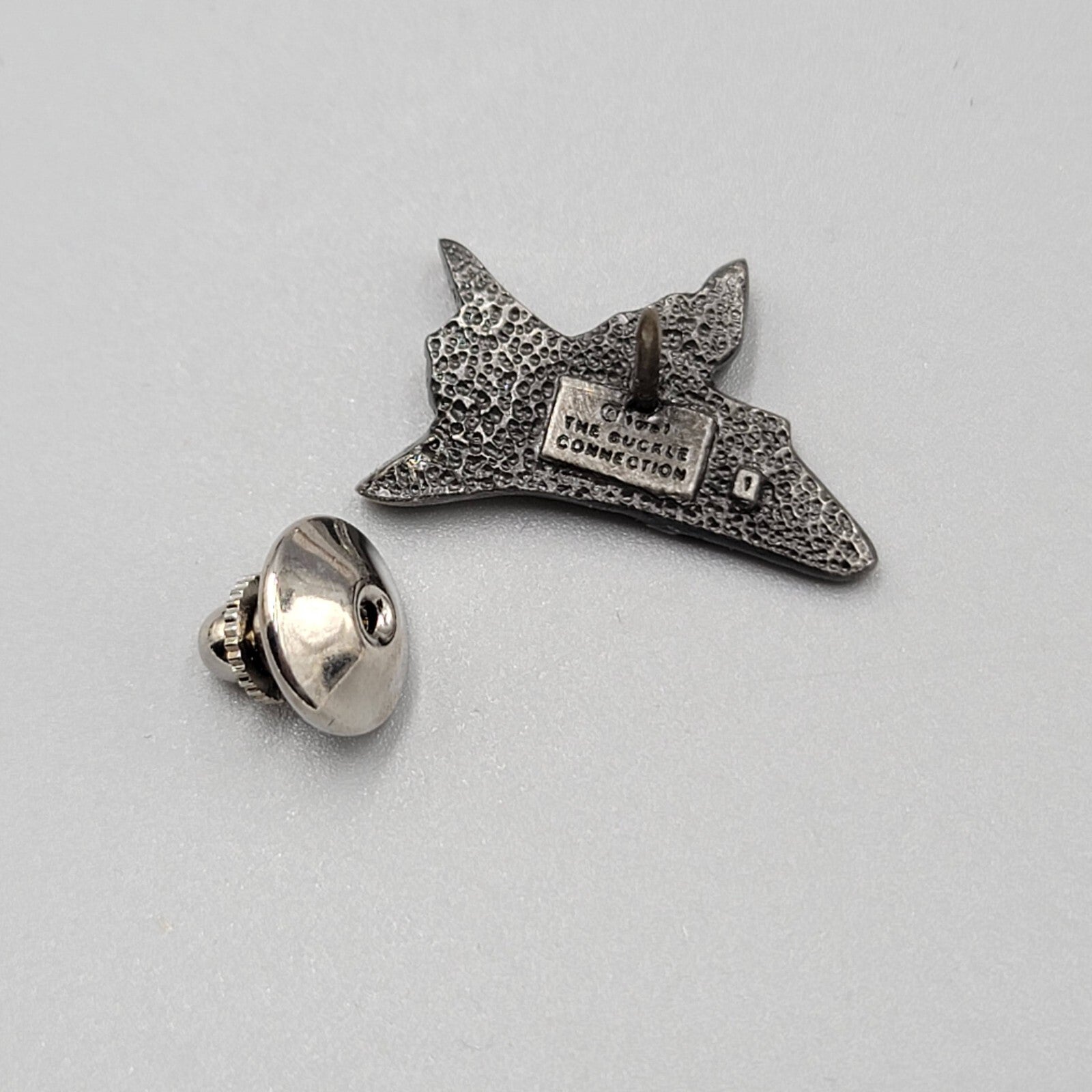 NASA Space Shuttle 3D Pewter Lapel Hat Tie Pin The Buckle Connection