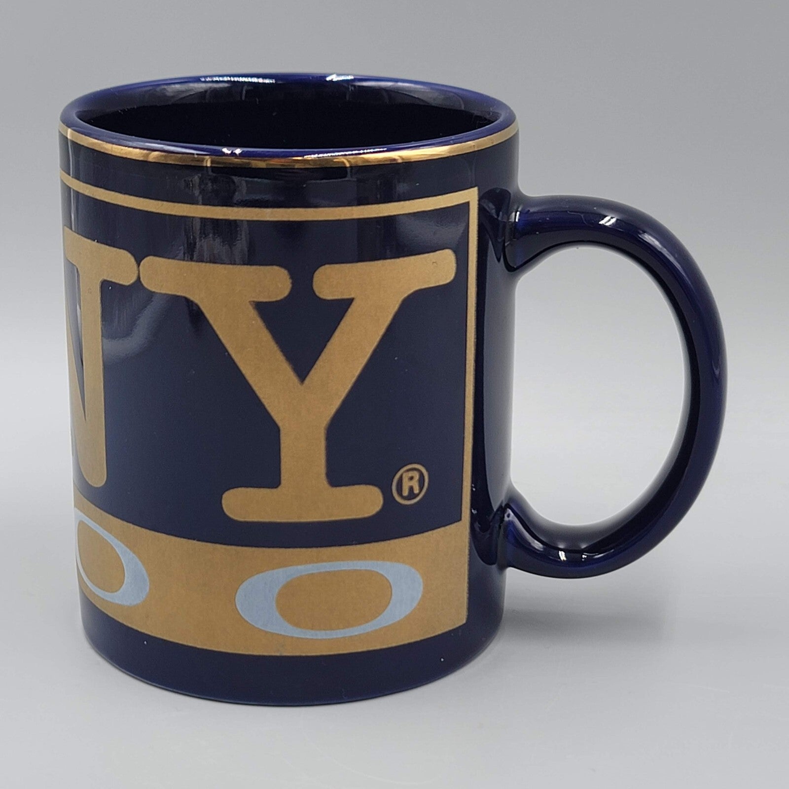 I Love NY I Heart NY New York Dark Blue Ceramic Coffee Mug 2000 Millenia