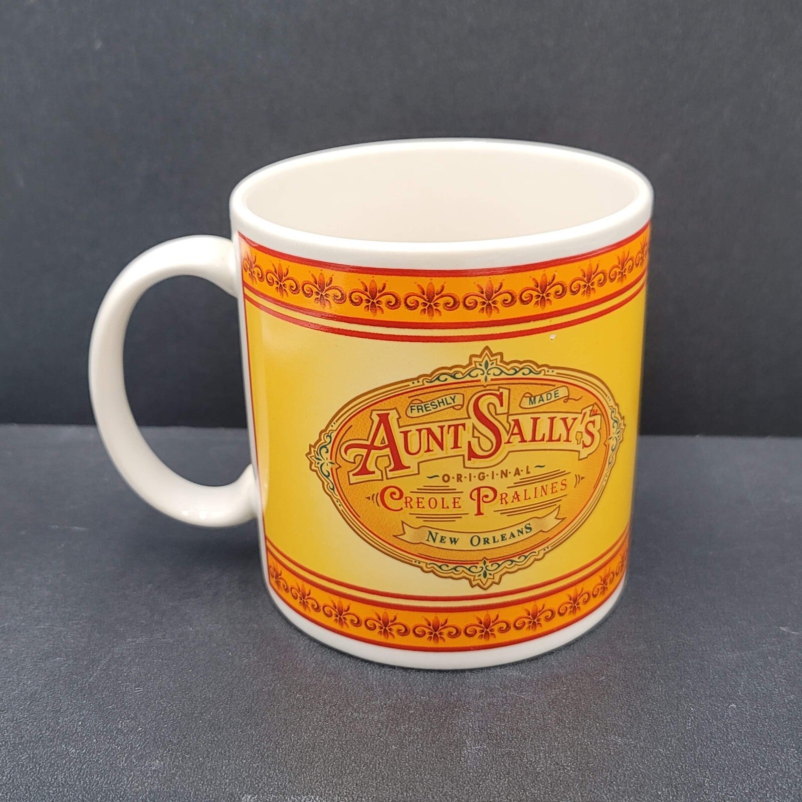 Aunt Sallys Praline Shops of New Orleans Coffee Mug Souvenir Cup