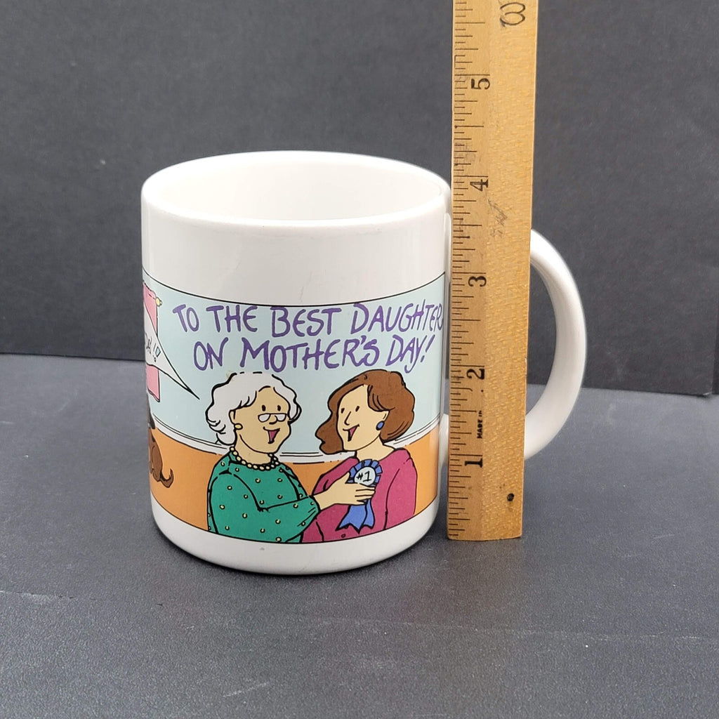 Vintage Mothers Day Avon Coffee Mug Happy To The Best Daughter You're The Best