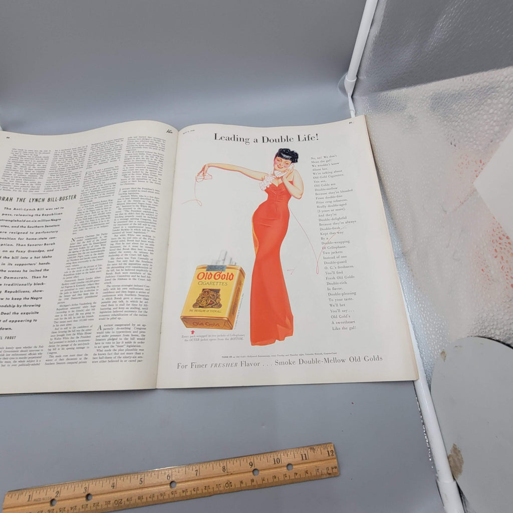 Ken Magazine No 1 Vol 1  April 1938 News Photos Coming WWII Topicality