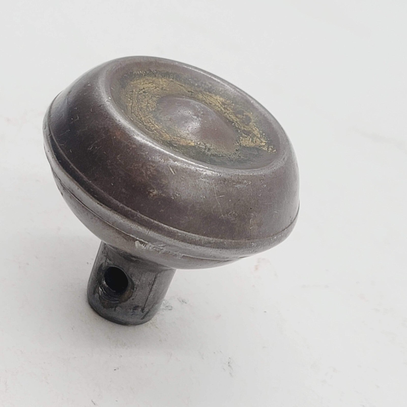 Vintage SINGLE Steel Doorknob Salvage Door Hardware 2.25" (204dk)