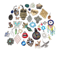 All FUN Modern Pendant Lot of 40 Animals Art Funky Statement Various Styles