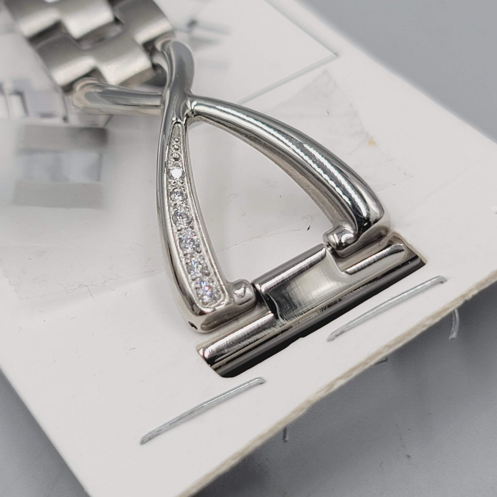 Secbolt Band for Apple Watch Bling Band Silver Sport Edition NWT