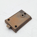 Antique Surface Mount Mortise No Keeper Spindle Hole No Lock  H0114