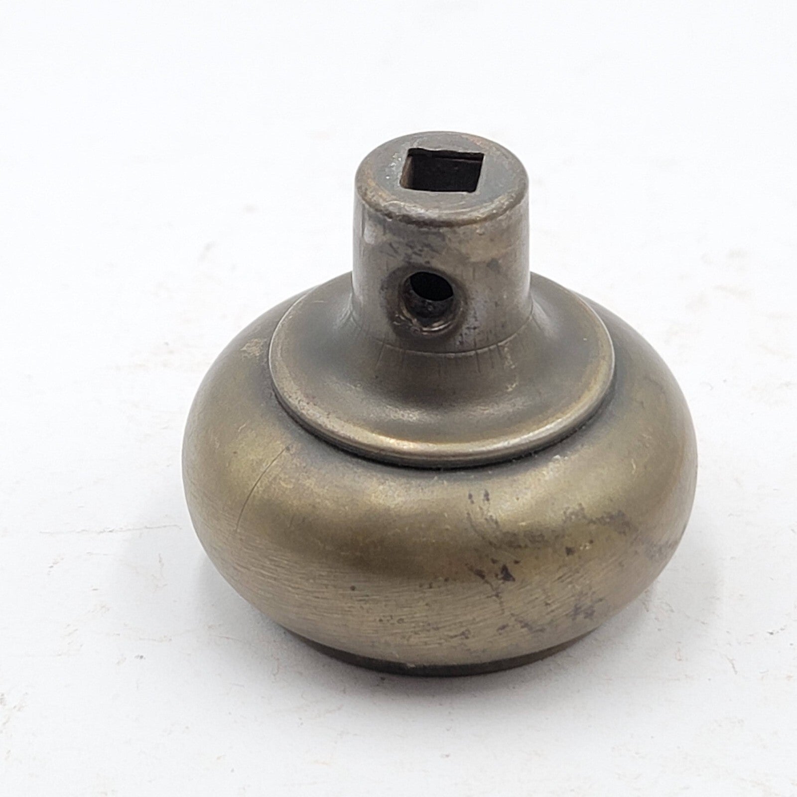 Vintage SINGLE Steel Doorknob Salvage Door Hardware (154)   2.25"