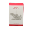 Hallmark Keepsake Ornament Santa’s Sleigh 2013 Silver tone metal