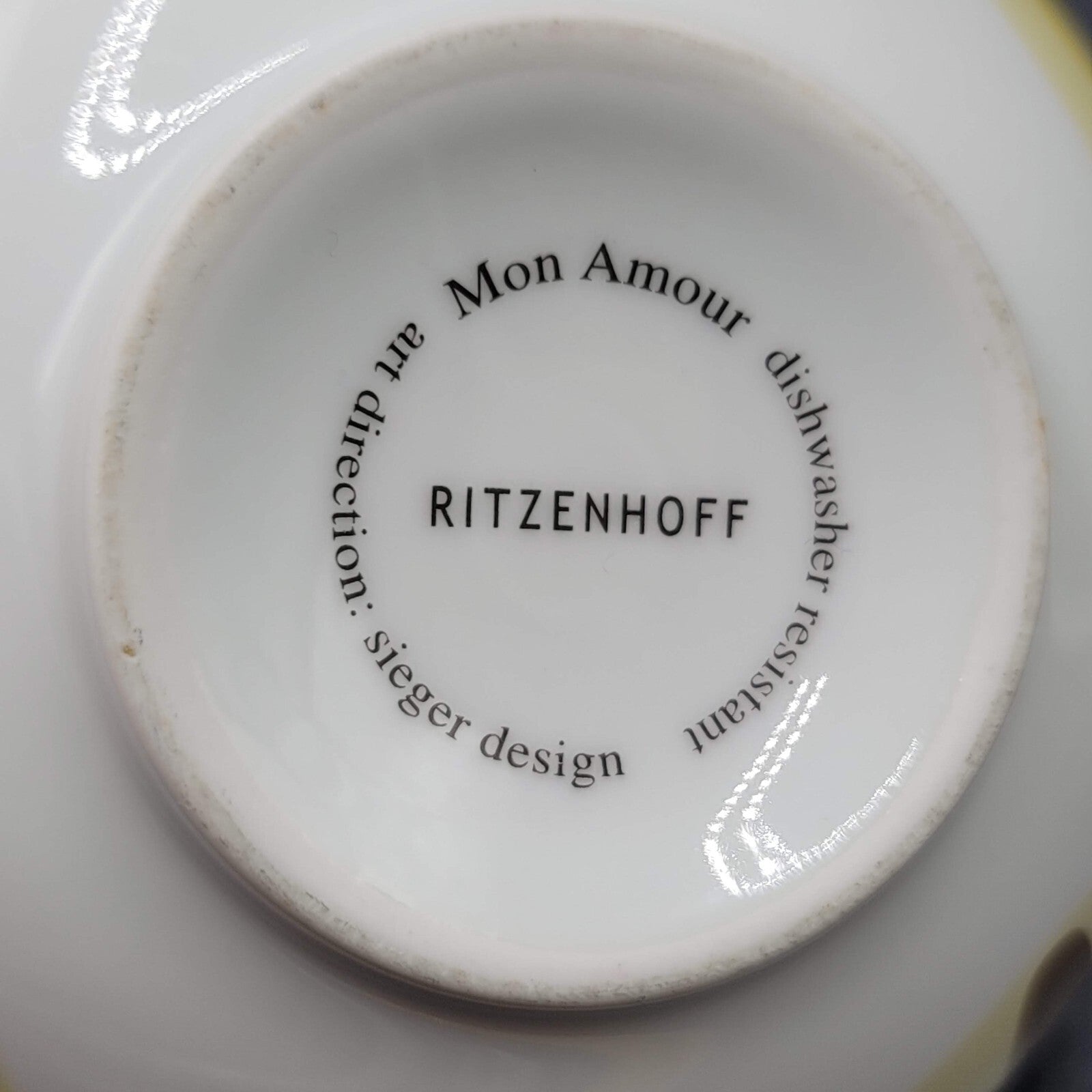 Vintage Ritzenhoff Mon Amour Bowl Designed By Anna Gili CAT 5.5" x 2.5"