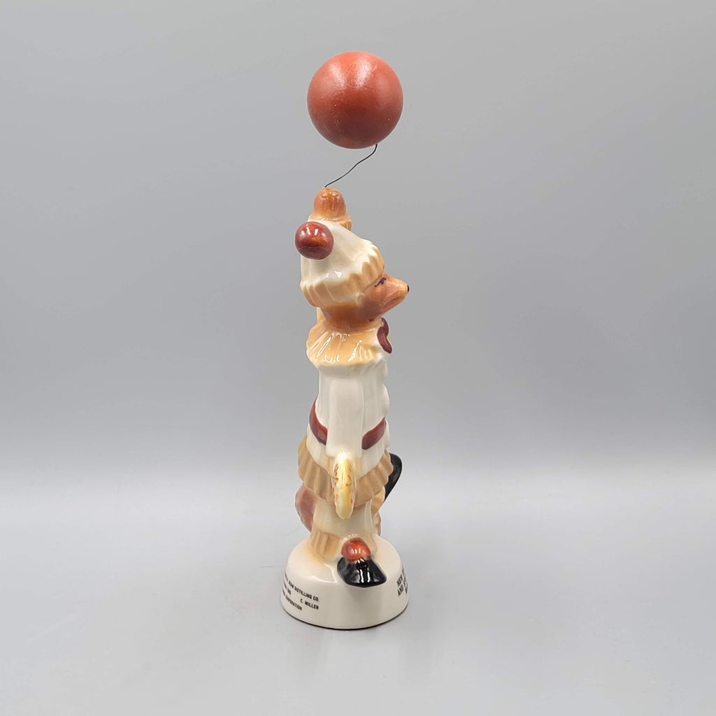 Vintage Jim Beam Regal China Clown Balloon Decanter 1980 NE Beam Club C. Miller