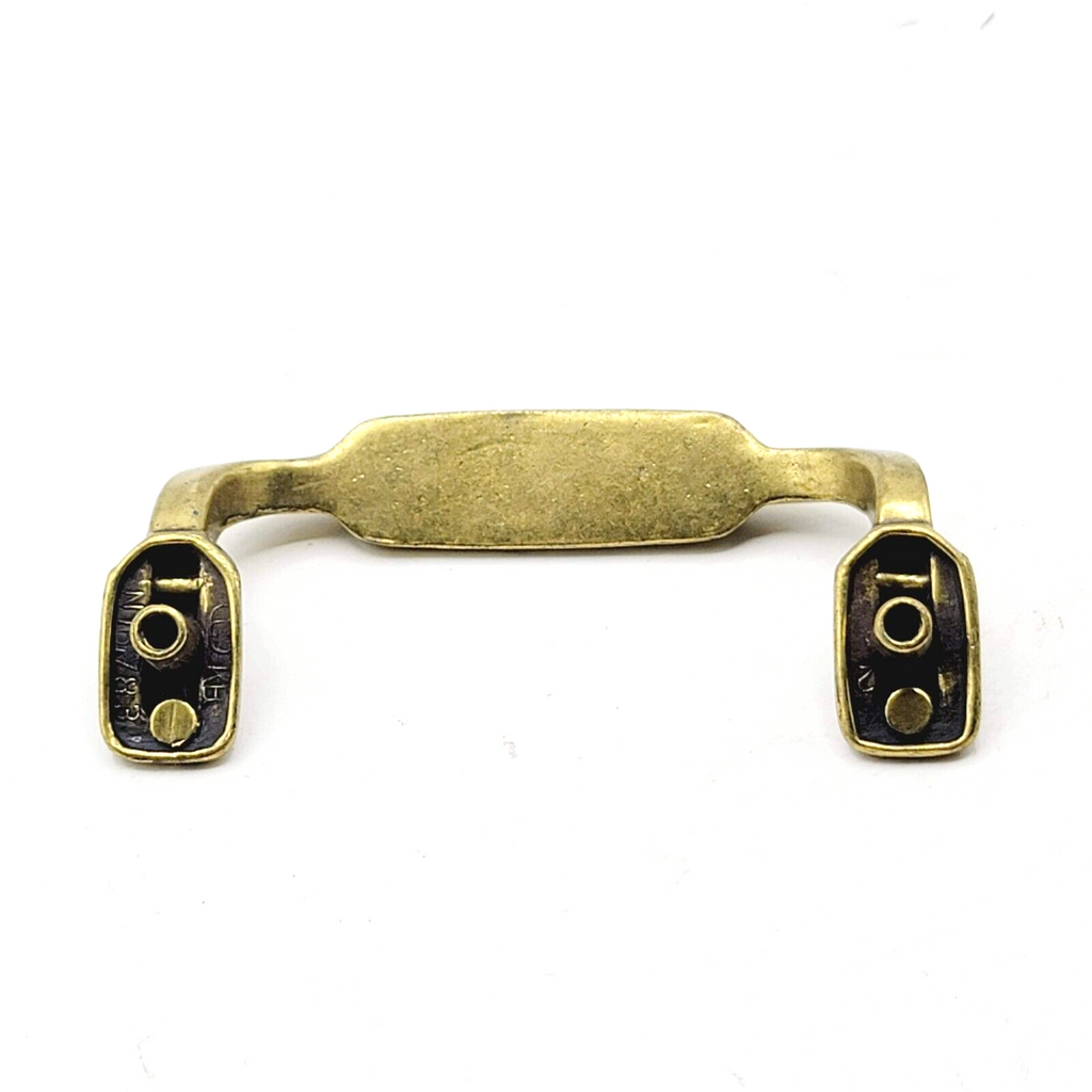 Vintage BRASS Drawer Pull Hardware Reclaimed Replacement Salvage 3" SINGLE ONLY