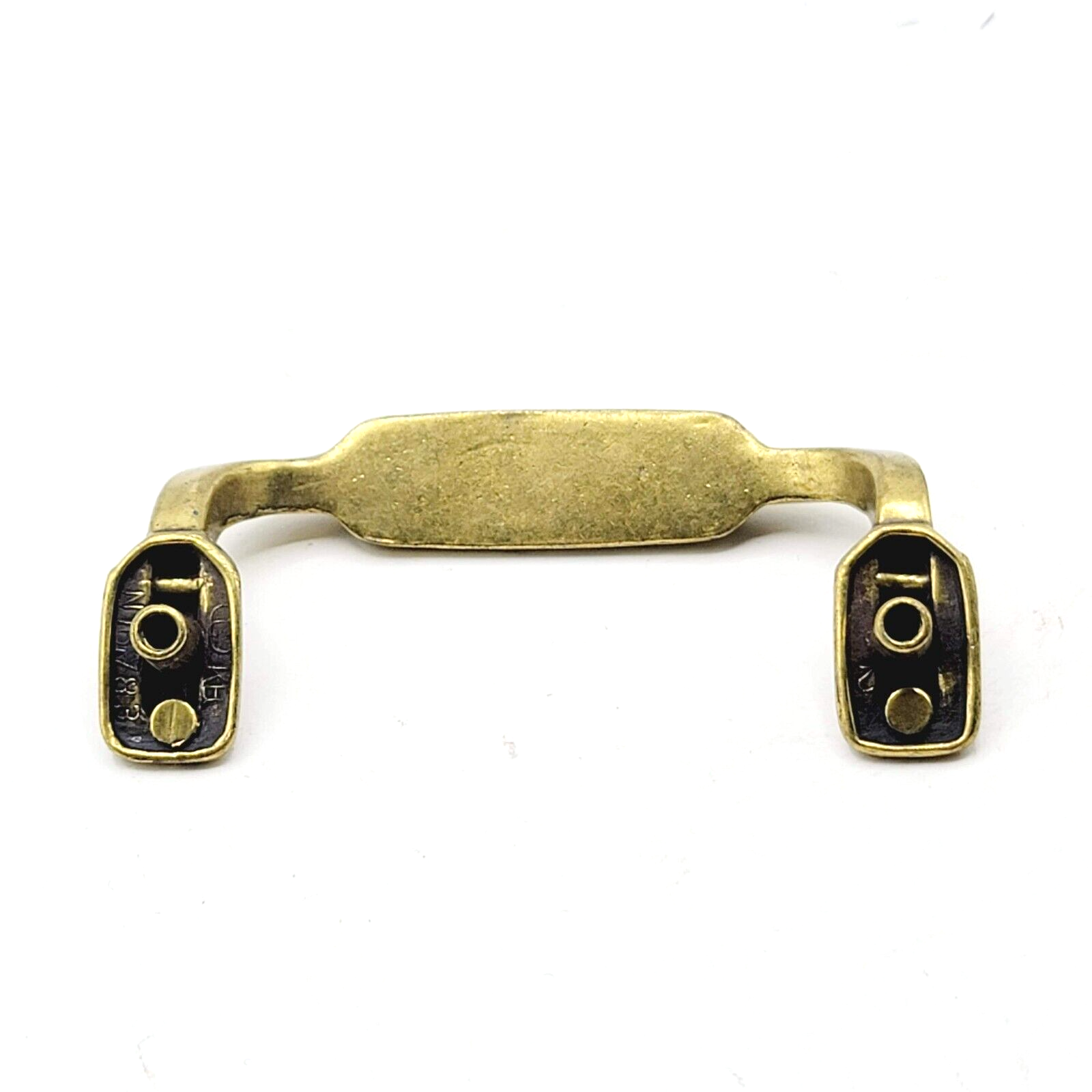 Vintage BRASS Drawer Pull Hardware Reclaimed Replacement Salvage 3" SINGLE ONLY