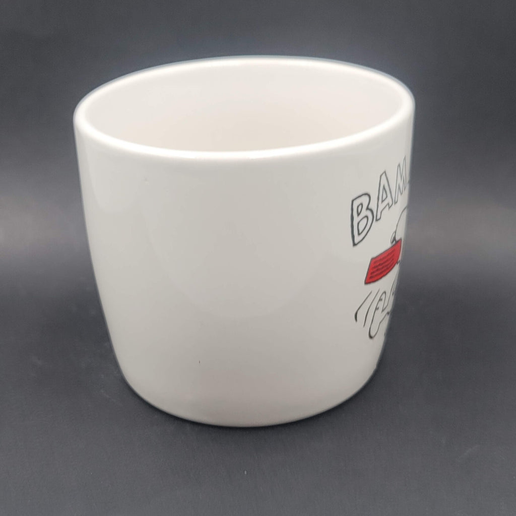 Peanuts Snoopy Bam Bam Stoneware Coffee Mug Tea Cup Modern Gourmet Foods 16 Oz