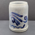 Vintage Pottery Mug Marzi Remy Stein MR Cobalt Blue Salt Glaze Stoneware 0.5L