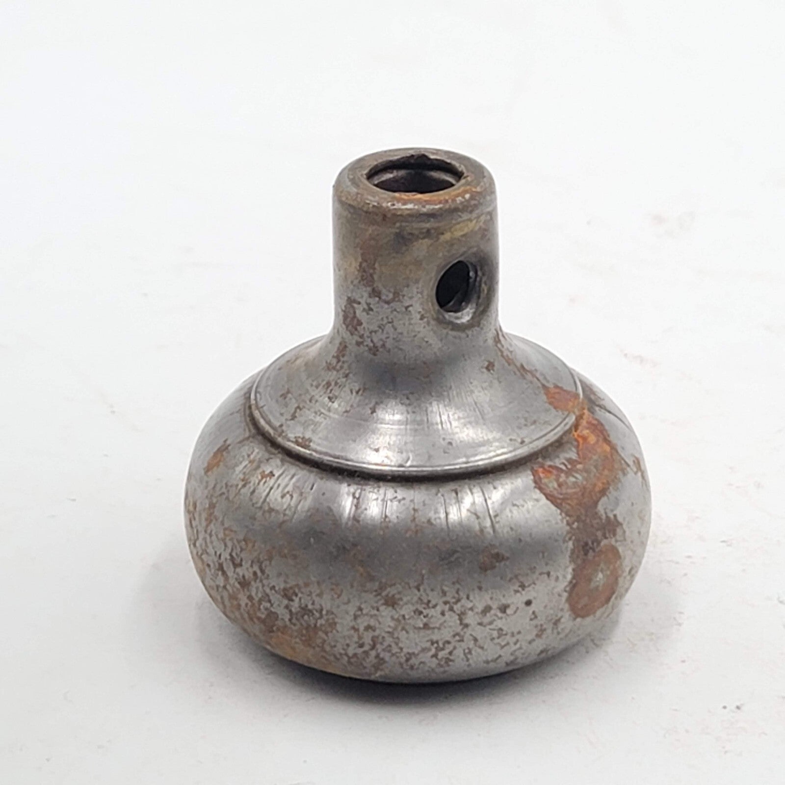 Vintage SINGLE Small Doorknob Steel Salvage Closet Pantry Door Hardware 2"